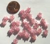 30 7mm Pink Fiber Optic Stars